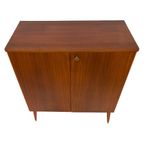 Vintage Kastje Compact Dressoir Jaren 60 Teak Fineer Zweden thumbnail 17