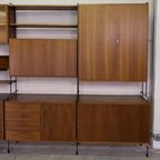 Omnia Shelf System In Teak By Ernst Dieter Hilker 1960S thumbnail 14