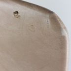 Vintage Brabantia Stoel / Stool / Chair Voor Eetkamer Of Keuken In Beige Kunstleder (skai) thumbnail 8