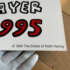 Keith Haring (1958-1990), Orginal 1995 Exhibition Poster thumbnail 11
