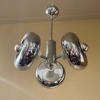 Lamp Jaren 70 Space Age Spoetnik Verchroomd Frans thumbnail 6