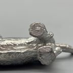 Basset Hound Miniatuur Verzilverd/zilver thumbnail 8