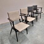 Set Van 4 Vintage Eetkamerstoelen Stako 4 Vintage Stoelen thumbnail 3