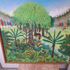 Vintage Kunstwerk Met Jungle Vibes thumbnail 15