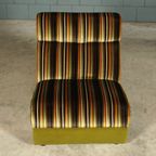 Vintage Modulaire Hoekbank – Velours – Jaren 70 thumbnail 7