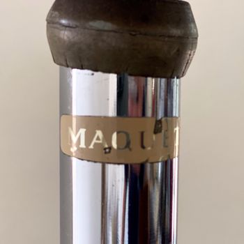 Maquet Chrome Kruk - Draaibare Zitting - Vintage