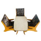 Miniatuur Meubels Mid-Century Deens Design Fauteuils En Tafel 1960’S thumbnail 6