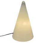 Sce - Teepee Lamp - Glass Cone - Frosted White, In Great Condition, Extra Large Model (37Cm) thumbnail 3