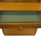 Vintage Kast Boekenkast Wandkast Jaren 60 Eiken Design thumbnail 7