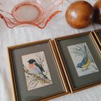 J&J Cash Zijde Schilderijen 3 Stuks Vintage Geweven thumbnail 4