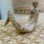 Decoratieve Kandelaar Gemaakt Van Ramshoorn Hoorn Gewei Van Ram thumbnail 5