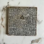 4x Dlefsblauwe Tegel Als Burduurwerk thumbnail 9