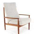 Grete Jalk Voor France & Son Fauteuil Vintage Deens thumbnail 7