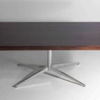 Zeldzame Vintage Mid-Century Executive Bureau Van Florence Knoll In Palissander Hout thumbnail 4