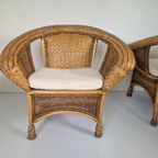 Bohemian Koloniale Rotan Rieten Stoelen Boho thumbnail 12