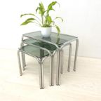 Vintage Bijzettafel Jaren70 Plantentafel Mimiset Mid Century thumbnail 2