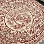 Set Vintage Kop En Schotels Eit Ironstone England 6 Delig thumbnail 3