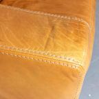 Vintage Design Leren Xl Fauteuil Loveseat, Machalke, Cognac thumbnail 10