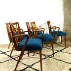 Set Of 6 Zijlstra Joure "Poly Z" Chairs, Abraham A. Patijn 1950S thumbnail 10