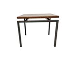 Side Table - Cees Braakman Stijl - Fineer - Metaal - Holland - 60S thumbnail 3