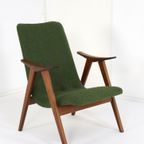 Vintage Attr Webe Fauteuil Louis Van Teeffelen New Upholstery thumbnail 15