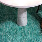 Vintage Mid-Century Handgeknoopt Groen Vloerkleed In Wol thumbnail 9