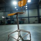 Vintage Industriële Bureaustoel / Atelierstoel / Desk Chair thumbnail 2