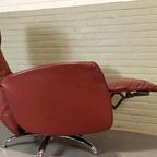 Vintage Leren Recliner Fauteuil thumbnail 11