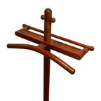 Vintage Scandinavian Made - Dressboy / Valet Stand - Dark Wood thumbnail 6