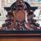 Biedermeier Vitrinekast thumbnail 8