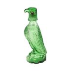 Groene Glazen Karaf Roofvogel Arend Bessi Italy 29cm thumbnail 5