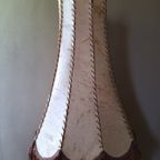 Xl Leren Lampenkap Met Franjes, H 73 Cm thumbnail 3