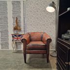 Chesterfield Club Chair - Antiek Bruin thumbnail 3