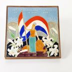 Dutch Design - Westraven Utrecht - Cloisonné Tegel - 1940 - 1945 thumbnail 2