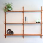 Vintage Wandsysteem Teak Denemarken thumbnail 5