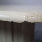 Vintage Italian Travertine Table, 1970'S thumbnail 10