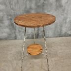 Oude Plantentafel Sidetable Statafel 105 Cm Hoog thumbnail 3