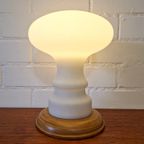 Opaalglazen Mushroom Lamp, 1970S thumbnail 10