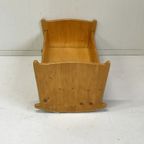 Grenen Poppenbedje Houten Wiegje Pop thumbnail 5
