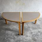 Half Dining Table - Magnus Olesen (Light Grey) 판매가 회원공개 Bent Beechwood Dining Table Magnus Olesen thumbnail 2
