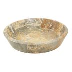 Prachtige Zware Grote Marmeren Fruitschaal Xl Natuursteen 40cm thumbnail 12