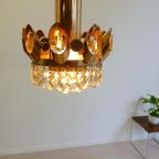 Vintage Lamp Hanglamp Jaren 60 Kleine Kroonluchter Palwa thumbnail 4