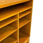 Vintage Kastje Open Kast In Berken Jaren 60 Design thumbnail 22