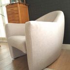 Leolux Carabita Fauteuil, Dutch Design Lounge Stoel, Wol thumbnail 6
