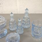 Blauw Persglas Kaptafel Setje thumbnail 6