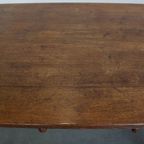 Grote Robuuste En Tijdloze Antieke Engelse Eettafel Gemaakt Van Eikenhout thumbnail 20