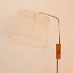 Vintage Deens Design Vloerlamp, Retro Jaren 60, Teak Hout thumbnail 12