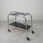 Art Deco Trolley, Serveerwagen, Jaren 30 thumbnail 9