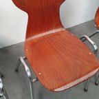 4x Eromes Pagholz Industriële Stapelbare Design Stoel thumbnail 15