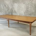 Antieke Tafel Uit Een Frans Kasteel Eiken 150 X 370 Cm thumbnail 12